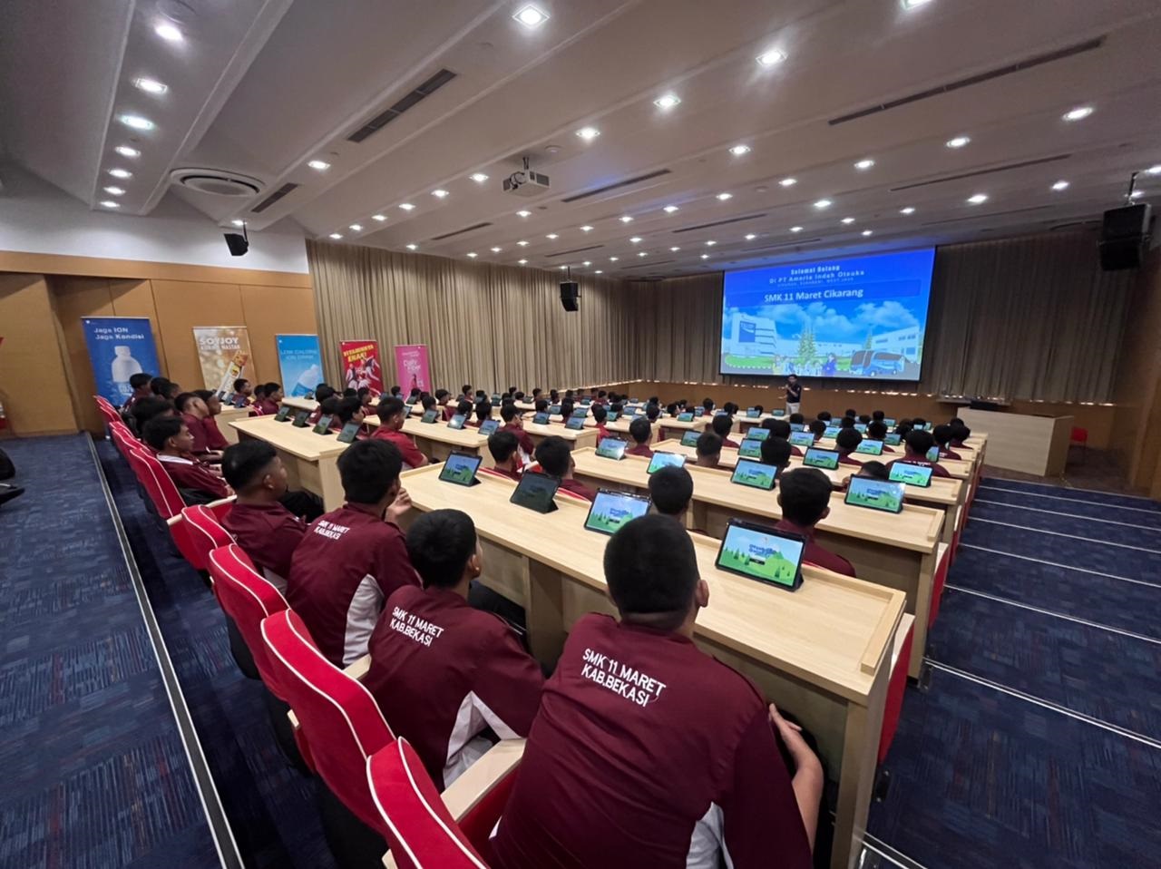 Kunjungan PT. Pocari